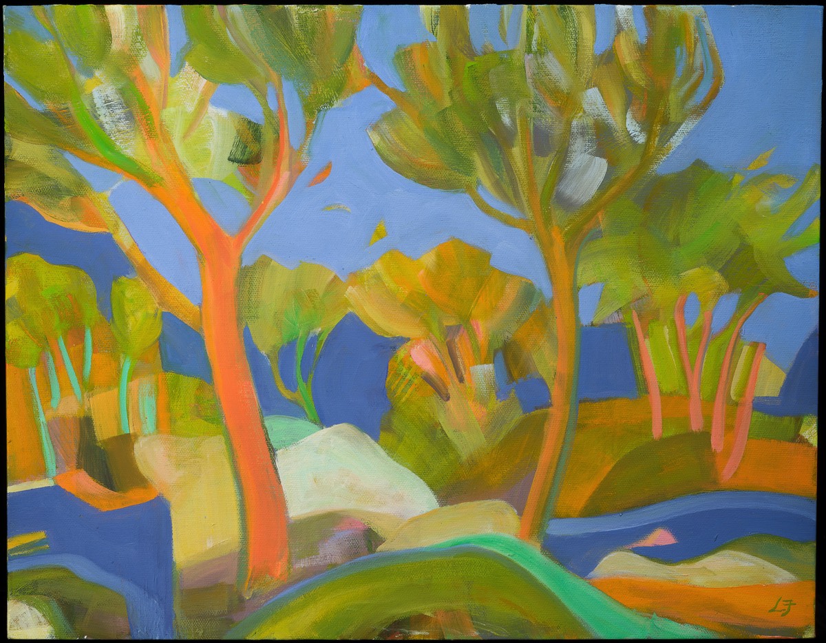 Lively! Vibrant! Colorful! Sensual! Joyful! Landscape Paintings